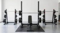 proper bench rack spacing