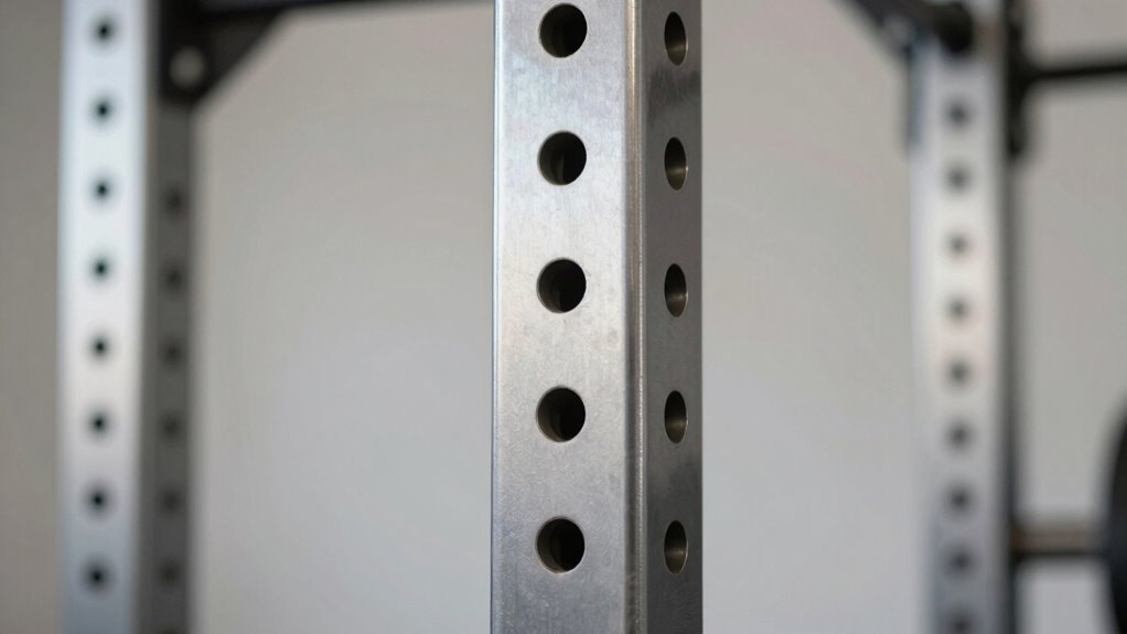 proper hole spacing ensures stability