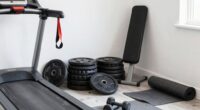 proper home gym spacing