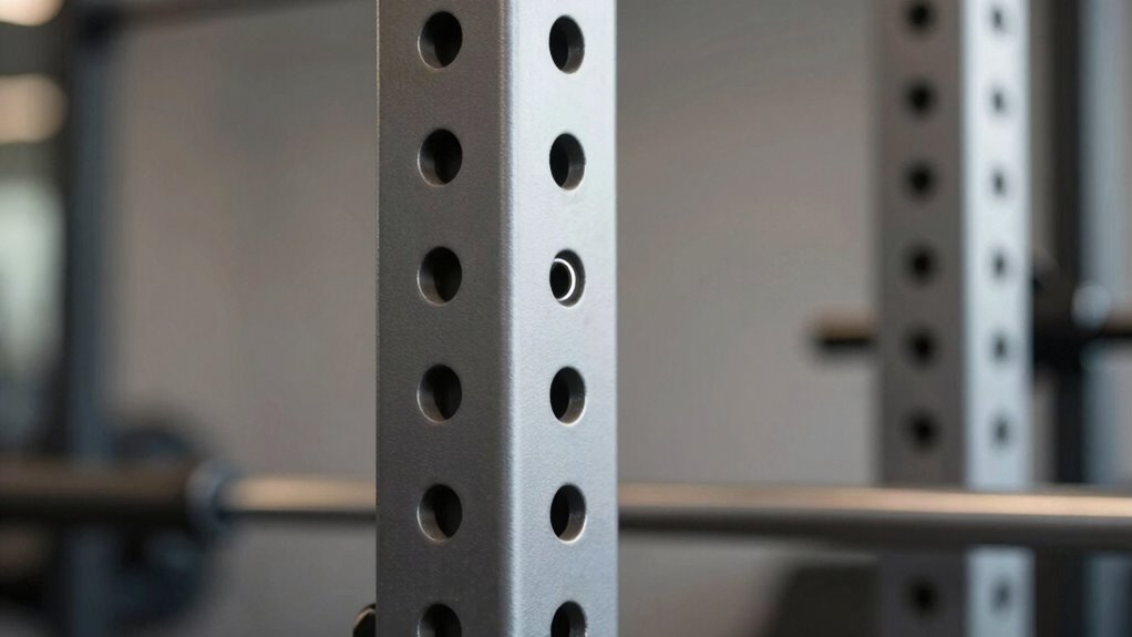 proper rack hole spacing