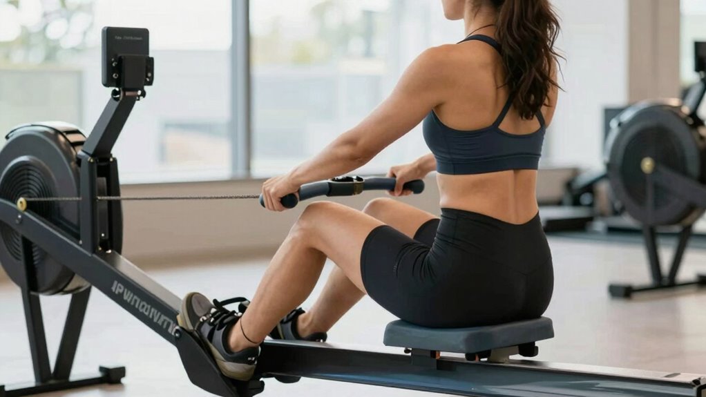 proper rowing posture and adjustments