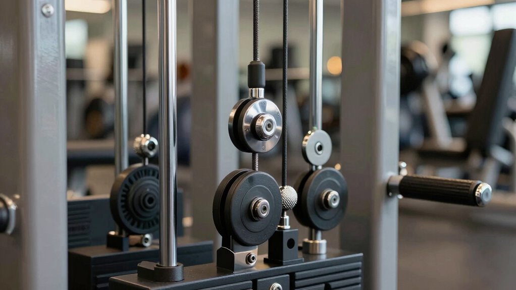pulley setup alters resistance