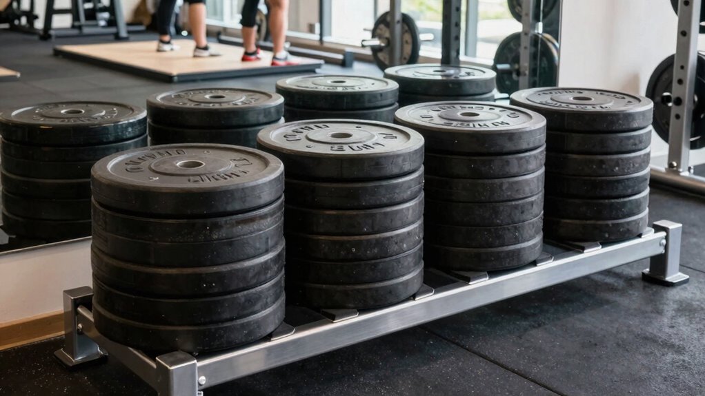 quiet durable bumper plates