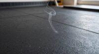 reduce rubber odor fumes