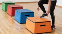 safe plyometric box training