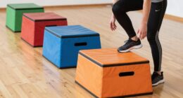 safe plyometric box training