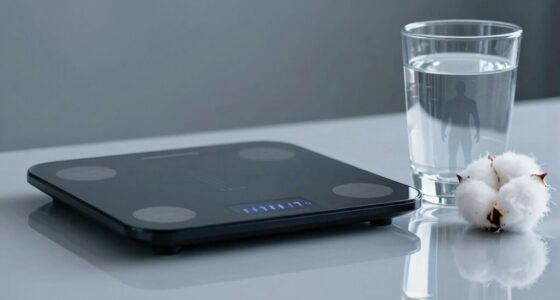 scale confuses water and fat