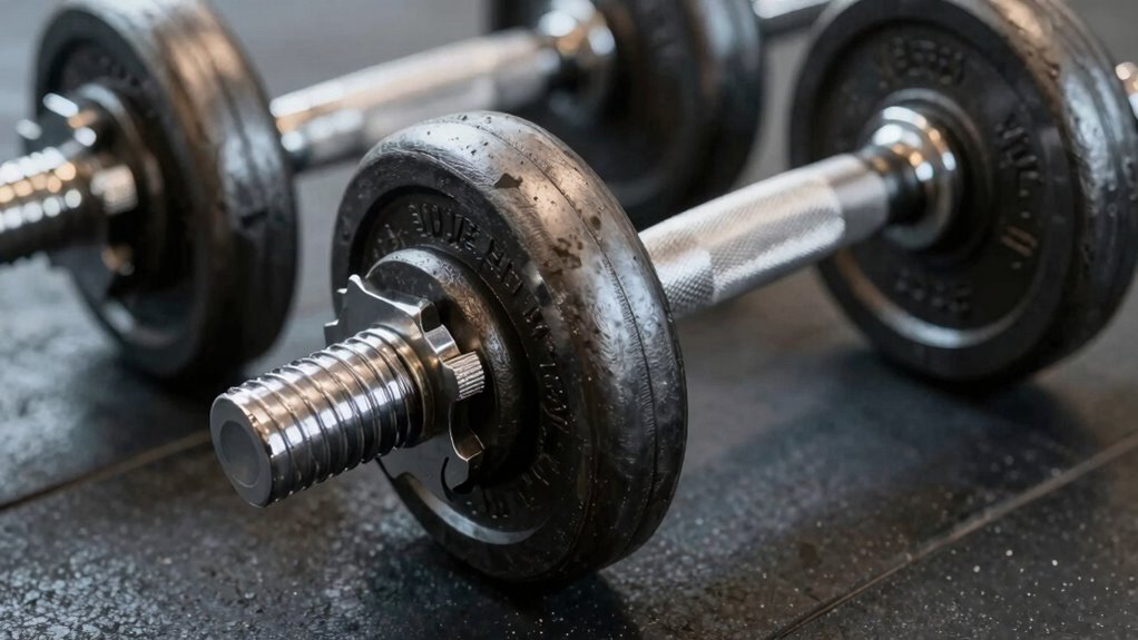 secure dumbbell locking techniques