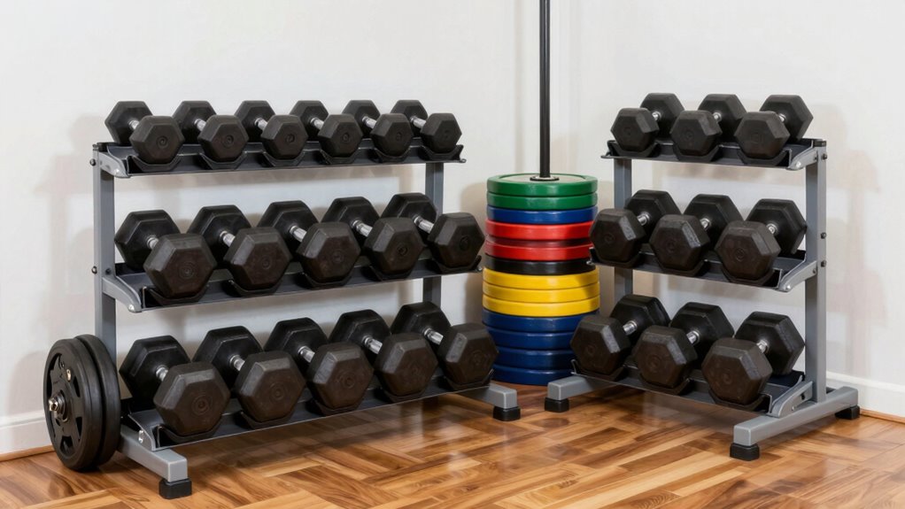 secure organized weight storage