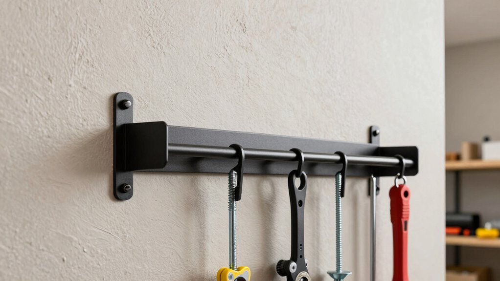 select appropriate wall hardware