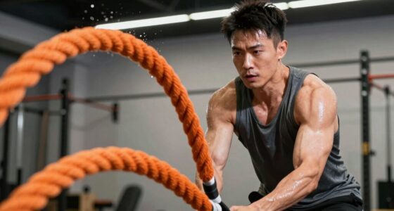 shoulder burn during ropes