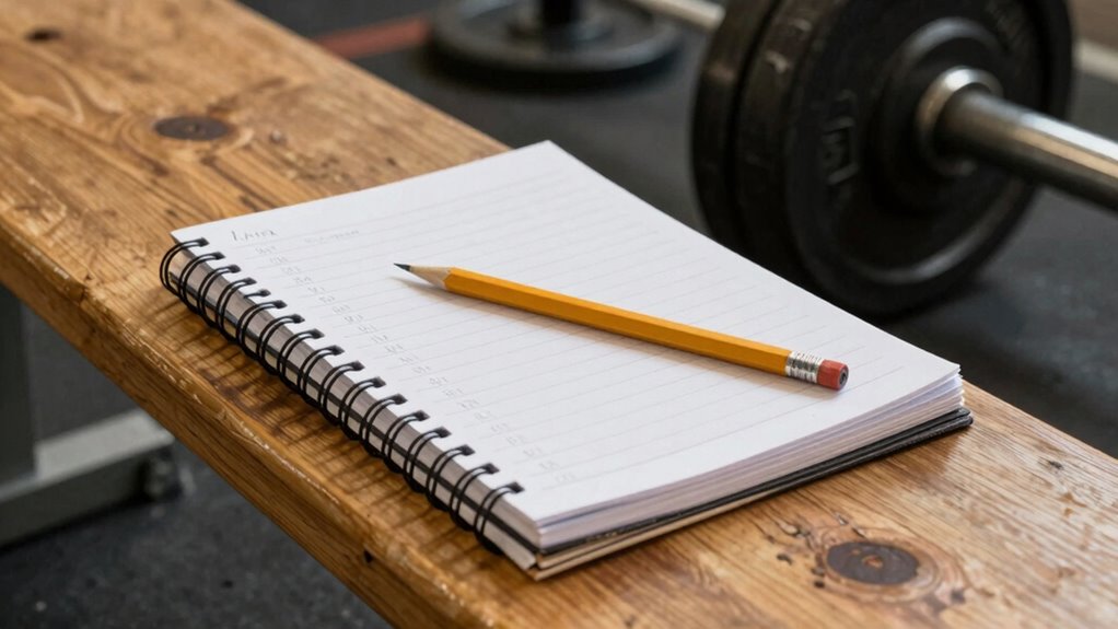 simple fitness progress tracking