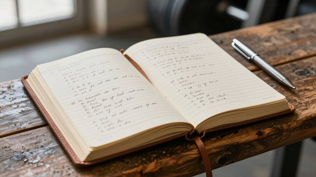 simple workout tracking method