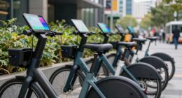 smart bikes with screens