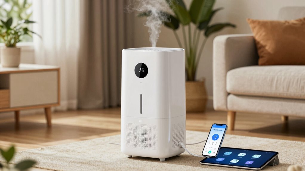 smart humidifier app features