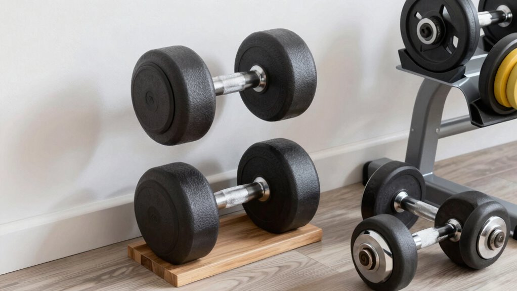 space saving versatile adjustable weights