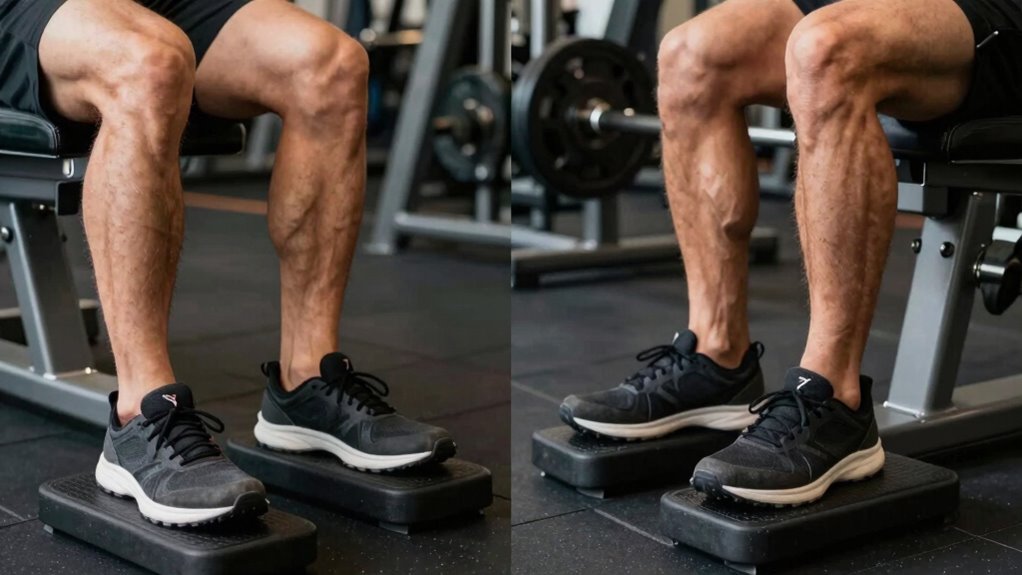switch focus during leg press