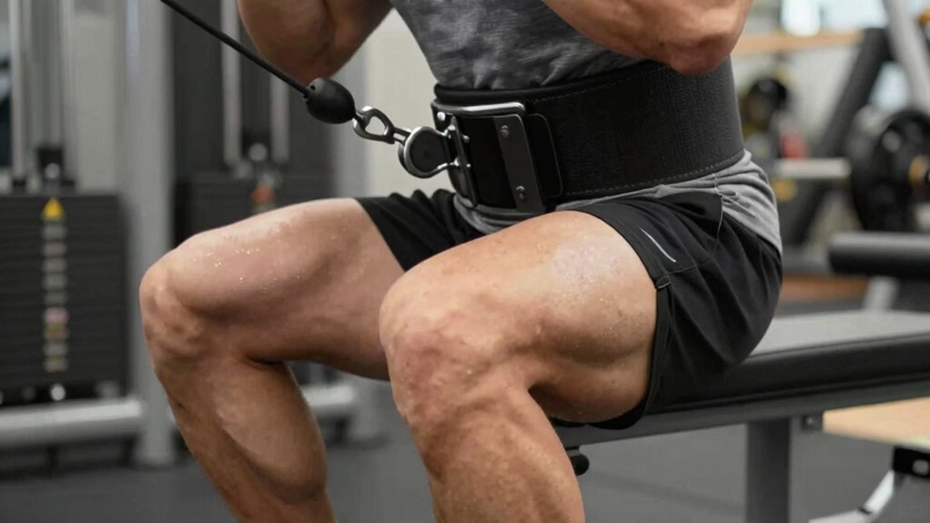 timing for adding belt squats