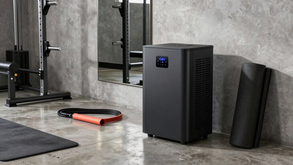 top basement gym dehumidifiers
