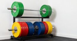 top bumper plate storage sets