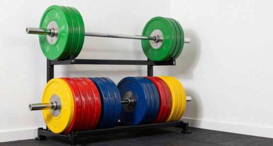 top bumper plate storage sets