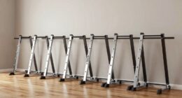 top folding squat racks
