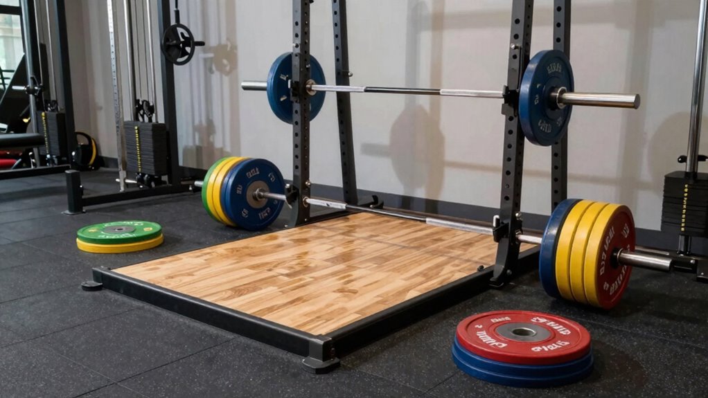top garage gym platforms