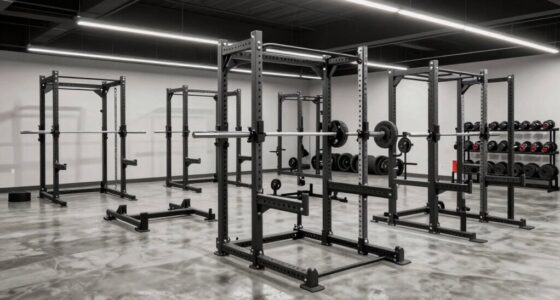 top garage gym squat racks