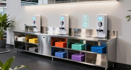 top gym cleaning stations