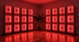 top red light panels
