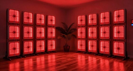 top red light panels