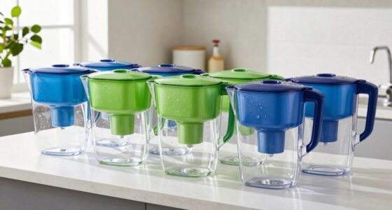 top water filter pitchers