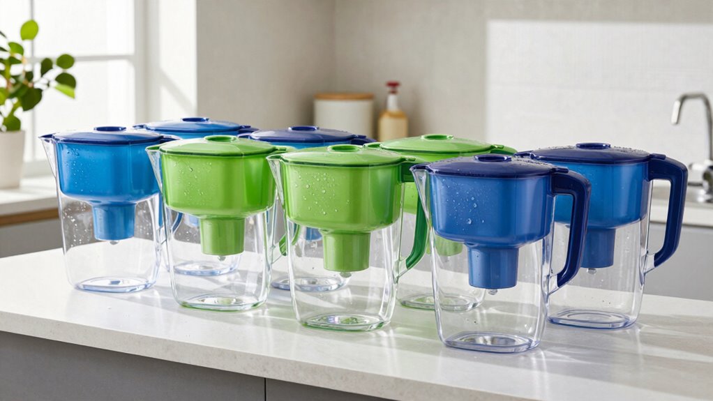 top water filter pitchers