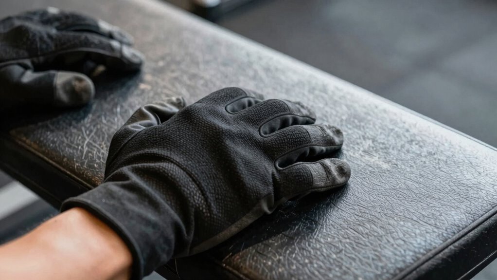 use proper grip aids