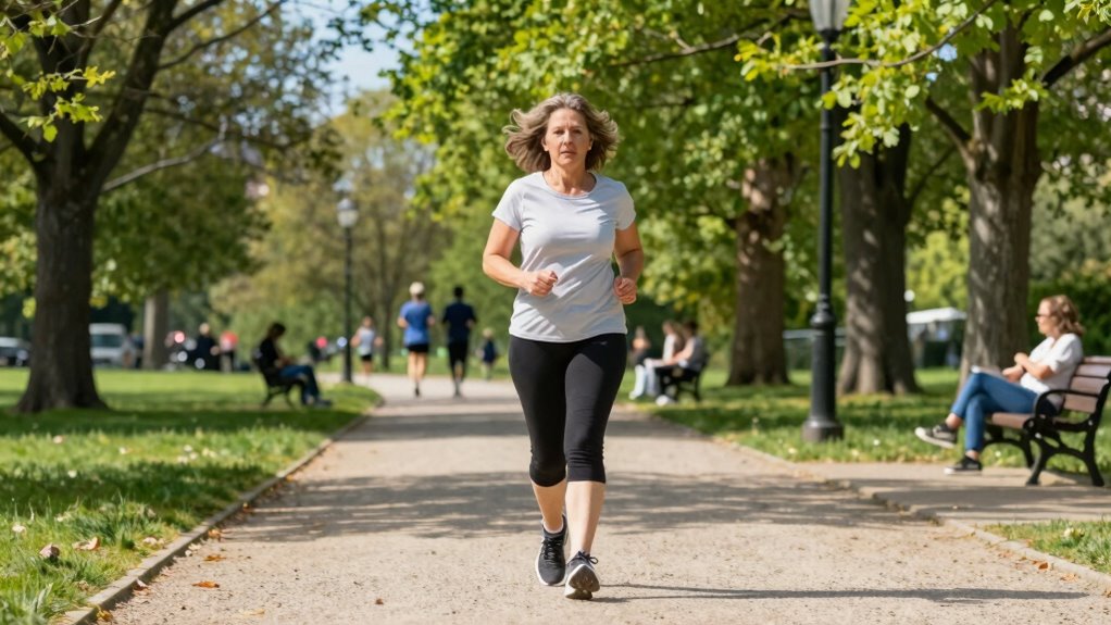 walk regularly briskly consistently