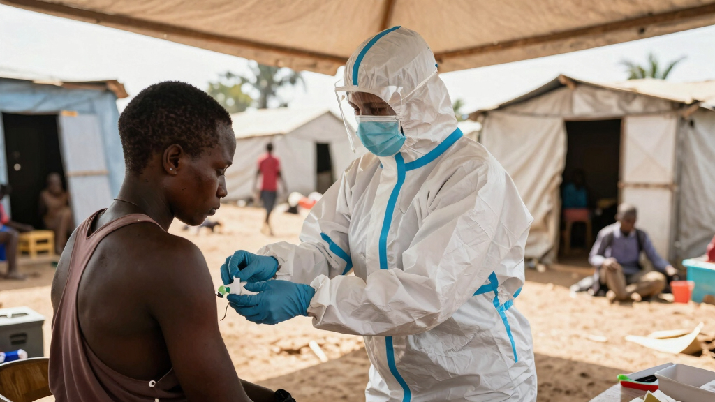 Ebola cases surpass 1,000 in DR Congo amid violence and displacement