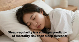 Sleep regularity is a stronger predictor of mortality risk than sleep duration (2023)