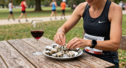 At This French Marathon, Runners Make Pit Stops For Wine And Oysters