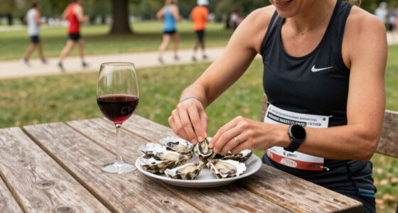 At This French Marathon, Runners Make Pit Stops For Wine And Oysters