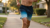 Athletic Works Men's Active Ombre Athletic Shorts (7" Inseam, 3 Colors) From $3.10