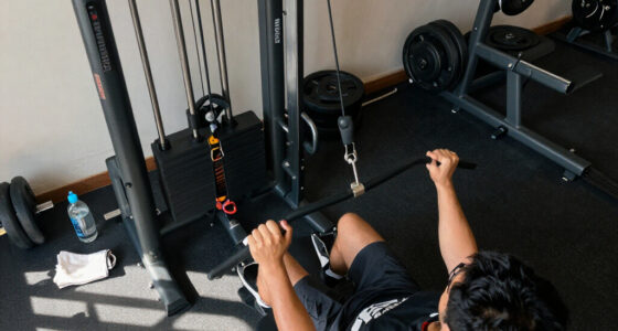 Mikolo G2 LAT Pull Down Machine Multifunction Cable Set W/ Flip-up Footplate $166 + Free S&H