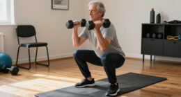My 73-Year-old Dad Uses This Three-move Dumbbell Routine To Build Functional, Full-body Strength