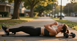 These Three Dumbbell Moves Strengthen Your Core More Than Crunches Or Planks, According To A Personal Trainer Who Works With Seniors