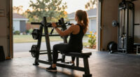YOLEO 2-In-1 Chest Press Machine (1540-Lb Capacity) $196 + Free S&H
